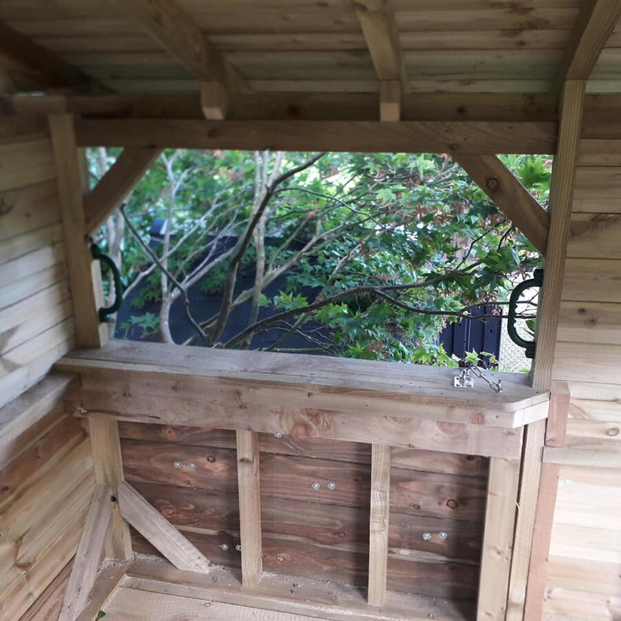 The view from the treehouse